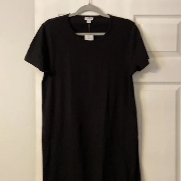 J.Crew Black 100% Cotton Dress size M length 35” bust 36” brand new with tag - Picture 5 of 9